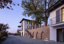 Un rifugio immerso nelle vigne del Nord Italia