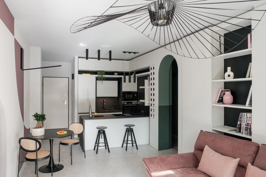 Una parete che trasforma la casa